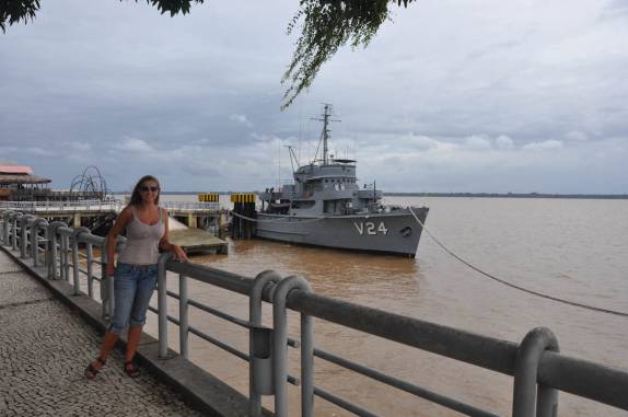 Corveta da marinha em Belém - PA
